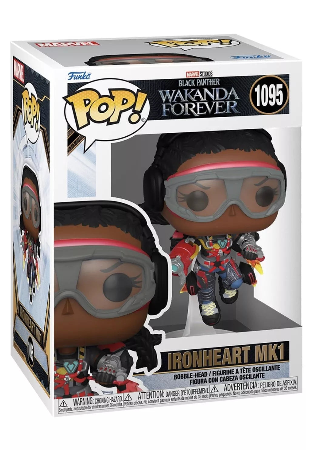 Black Panther Wakanda Forever Ironheart 1095 Funko Pop