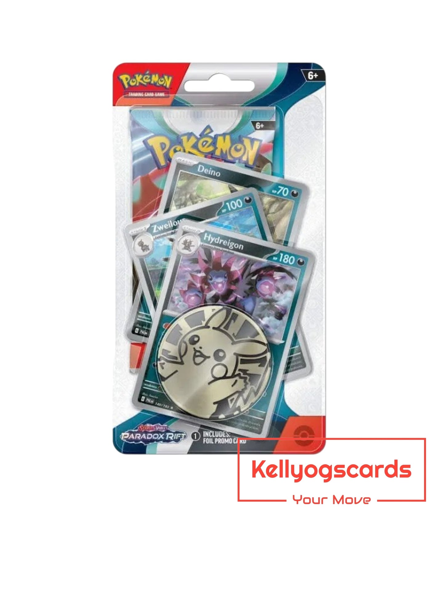 Pokemon TCG Scarlet & Violet Paradox Rift Premium Checklane Blister
