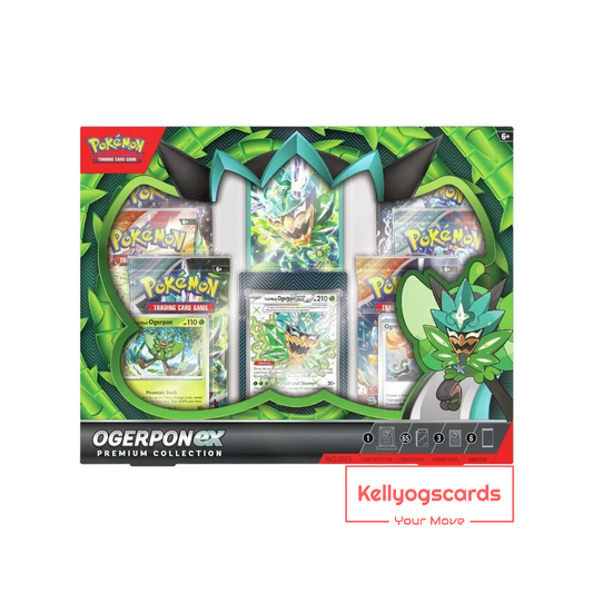 Pokemon Ogerpon Ex Premium Collection Box