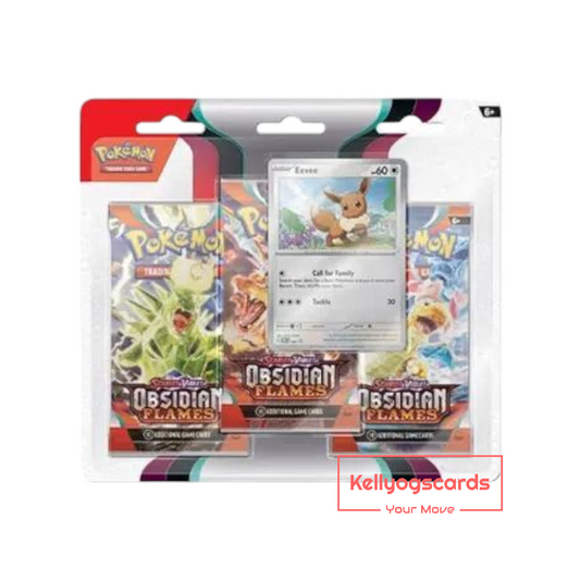 Pokemon Obsidian Flames Triple Blister