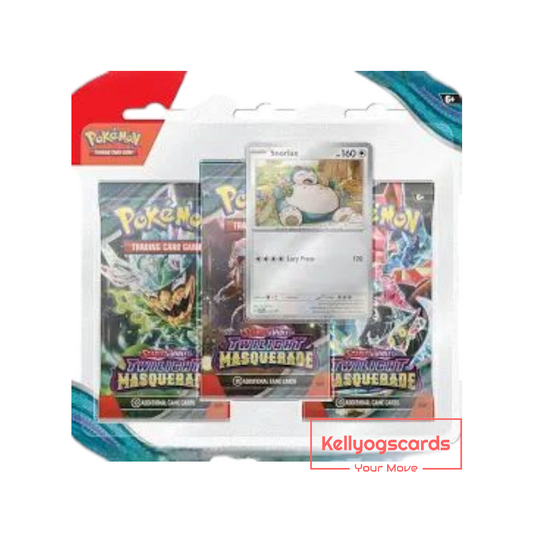 Pokemon Scarlet & Violet  TWILIGHT MASQUERADE Triple Booster