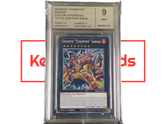 Gigantic Champion Sargas Graded 9