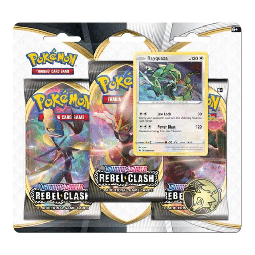 Pokemon Rebel Clash 3-Pack Blister – Rayquaza