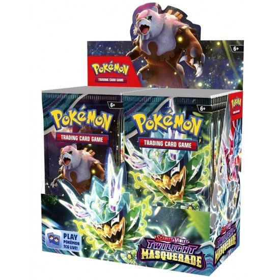 Pokemon Scarlet & Violet 6: Twilight Masquerade Boosters (36ct)