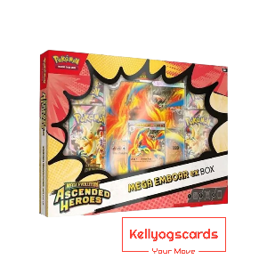 Pokemon Mega Evolution Ascended Heroes Mega Emboar Ex Box