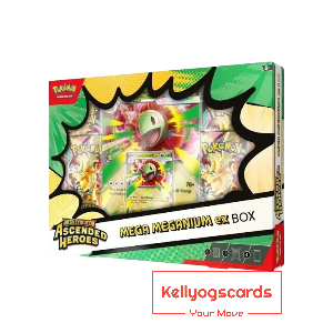 Pokemon Mega Evolution Ascended Heroes Mega Meganium Ex Box