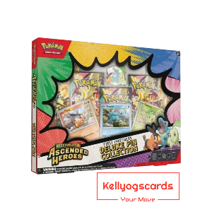 Pokemon Mega Evolution Ascended Heroes First Partners Deluxe Pin Collection