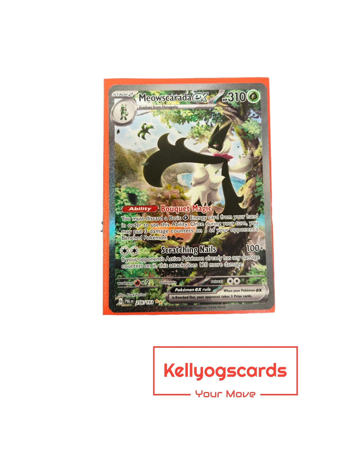 Meowscarada ex (PAL 256) Condition: Near Mint