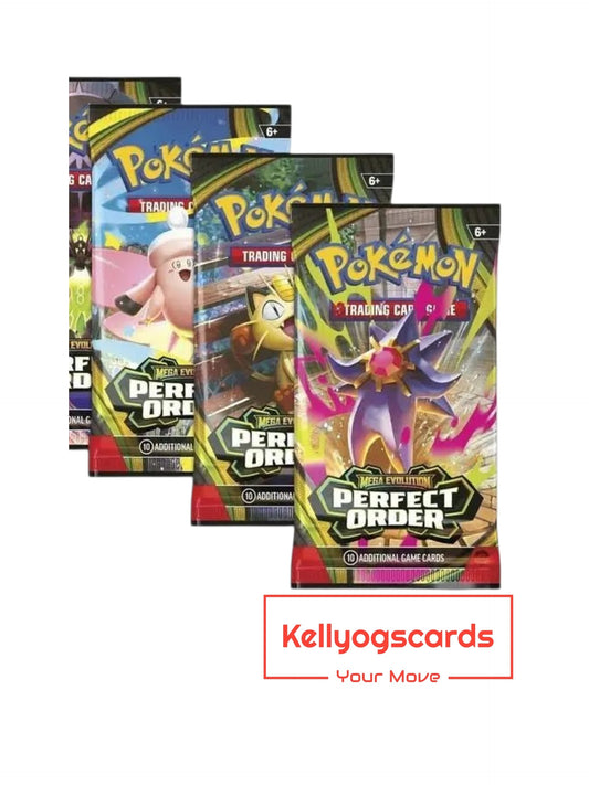 Pokemon Mega Evolution Perfect Order Booster pack