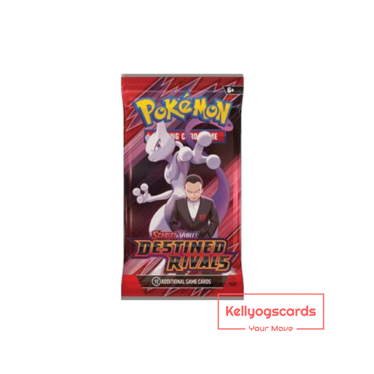Pokemon Destined Rivals Booster Pack - Max 4 packs per purchase